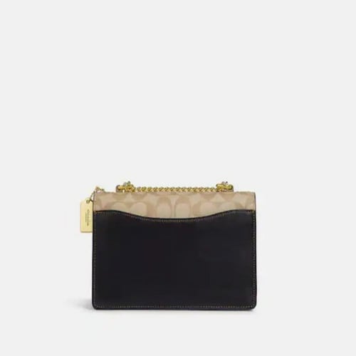 كوتش | Klare Crossbody In Blocked Signature Canvas