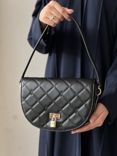 قيس | Brevard Quilted Logo Crossbody