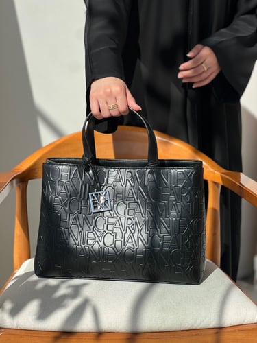 ارماني اكسشينج | Handbag imitation leather black