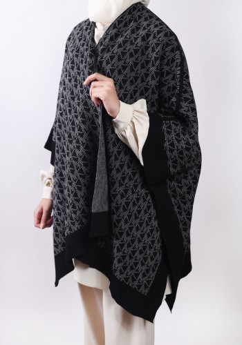 مايكل كورس | Logo Jacquard Poncho