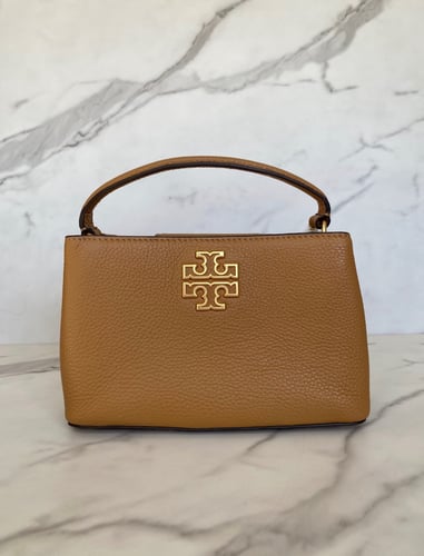 توري برتش | black britten embossed micro satchel