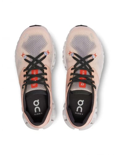أون رننق نسائي 36-36.5 | Cloud X 3 Shift Rose/Sand