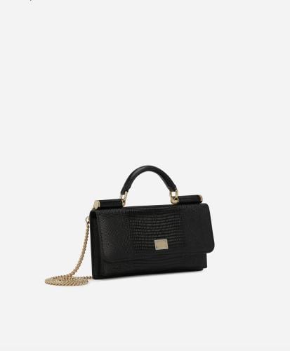 دولتشي اند قبانا | Iguana-print mini bag
