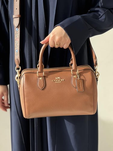 كوتش | Rowan Satchel Bag With Tooling