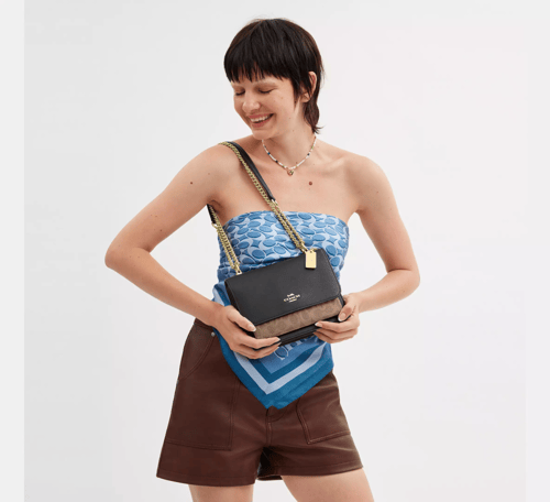 كوتش | Klare Crossbody In Signature Canva