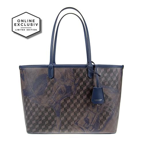 لوب نوير | SHOPPER SMALL Cheval Brown Darkblue