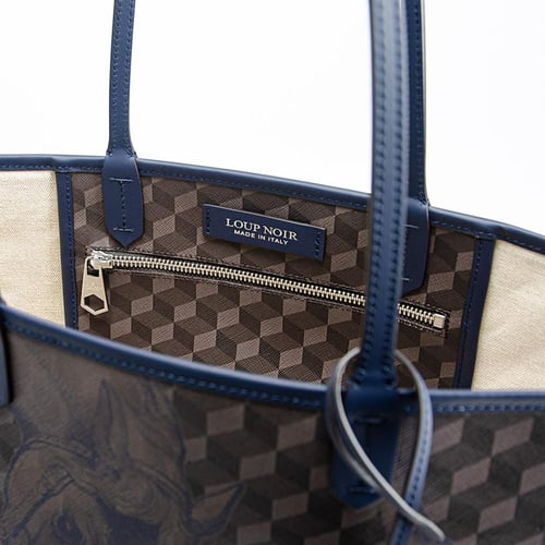 لوب نوير | SHOPPER SMALL Cheval Brown Darkblue