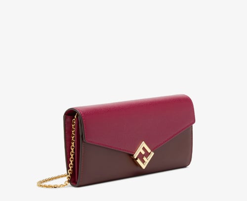 فندي | FF Diamonds Continental With Chain