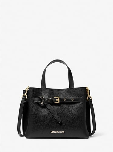مايكل كورس | Emilia Small Pebbled Leather Satchel