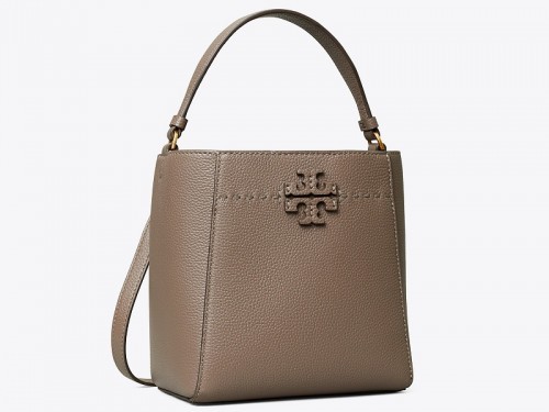 توري برتش | SMALL MCGRAW TEXTURED BUCKET BAG