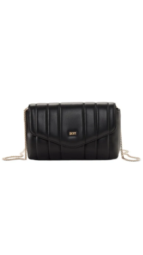 دكني | DKNY Lexington Quilted Crossbody Chain Clut...