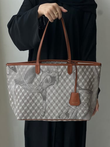 لوب نوير | SHOPPER SMALL Cheval Sand/Toffee