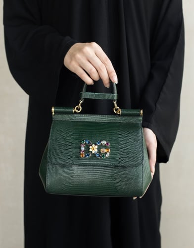 دولتشي اند قابانا | small Sicily Top-Handle Bag