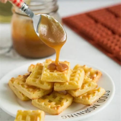 قالب سيليكون على شكل وافل مربعات