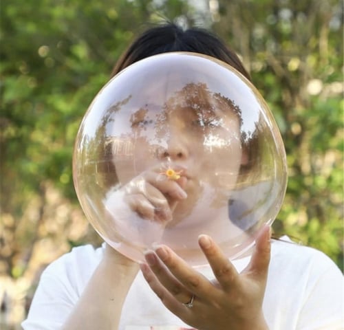 بالون البلاستيك - الغراء