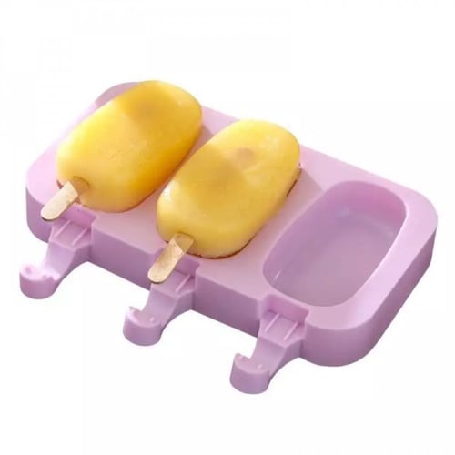 قالب ايسكريم سيليكون مع غطاء