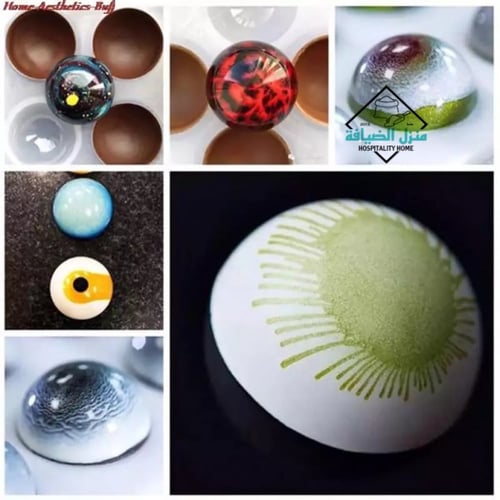 قالب شوكولاته اكريلك دوائر