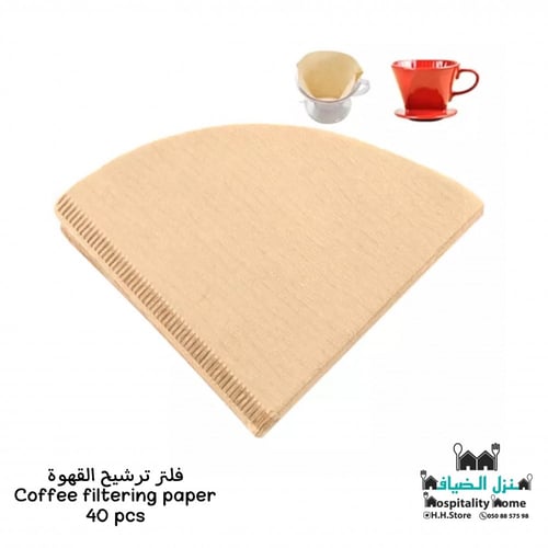 فلتر ترشيح القهوة الورقي