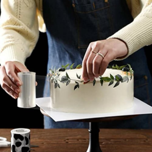 ورق تغليف كيك شفاف الطول متر