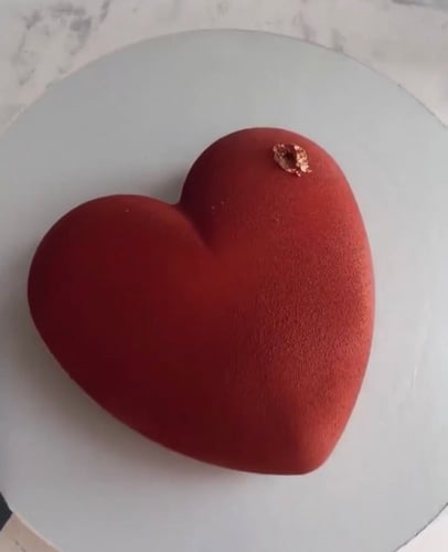 قالب قلب كلاسيكي سيليكون