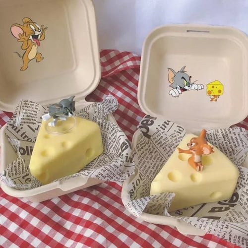 قالب سيليكون على شكل جبنة