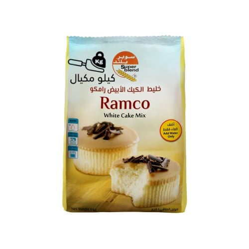خليط الكيك الابيض رامكو الجاهز