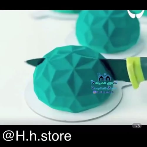 قالب 6 ألماسات سيليكون