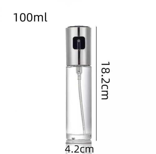 علبة بخاخ زيت زجاجية