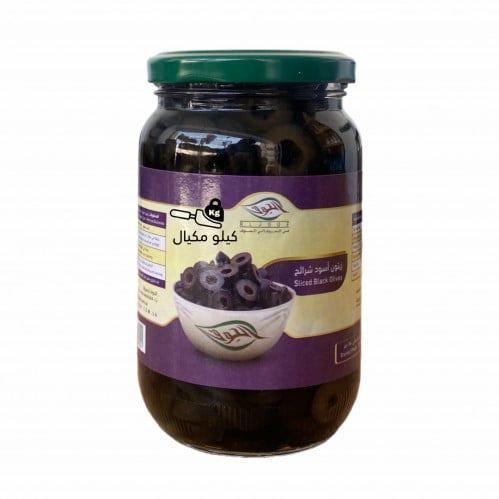 زيتون شرائح اسود الجوف 170جم