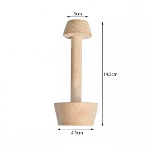 مكبس تارت خشبي بمقاسين