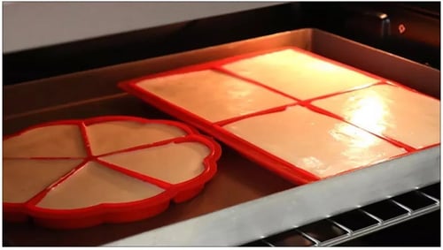 قالب وافل مستطيل سيليكون