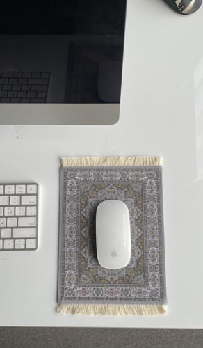 ماوس باد سجاد رمادي شرقي .