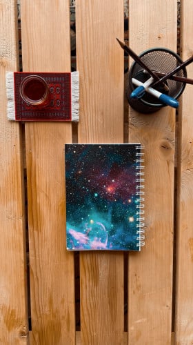 دفتر رحلة فضاء .