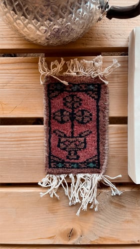 كوستر مزخرف صناعة يدويه .