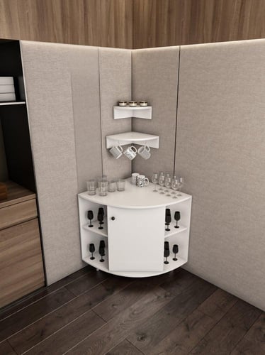 ركن قهوة | دولاب ركن قهوة زاوية