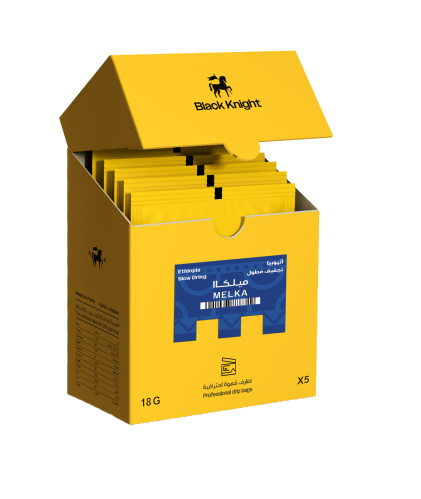 بلاك نايت | أظرف ميلكا - اثيوبيا | 5 أظرف | 18 جرا...