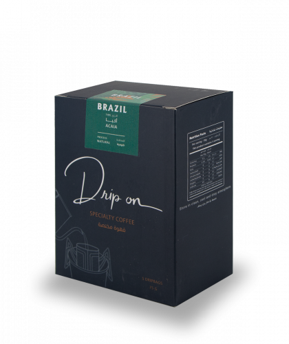 دريب اون | اظرف قهوة البرازيل اكيا | 5 أظرف | 15 ج...