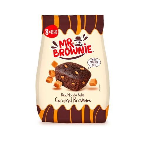 مستر براوني | براونيز بالكراميل | 200 جرام