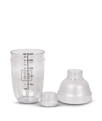 شيكر يدوي شفاف | 500 مل | wk-041