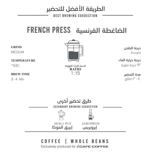 محمصة دكتور كيف | اندونيسيا جافا ڤولكينو | 200 جرا...
