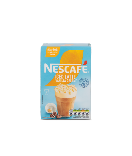 نسكافيه جولد | أظرف لاتيه فانيليا مثلج | 6 أظرف |...