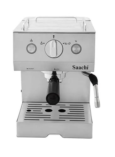 ساتشي | ماكينة إسبريسو | 15 بار | 1.5 لتر | أسود