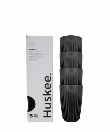 هيسكي | طقم أكواب صغير | حافظة للحرارة | أسود