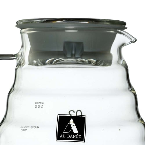 البانكو | إناء تقديم زجاجي متعرج | 600 مل