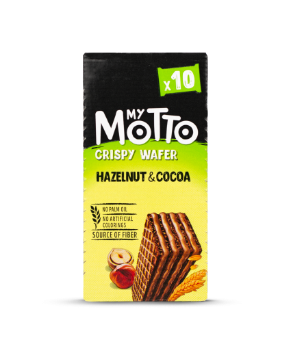 ماي موتو | ويفر بالبندق | 10 قطع | 30 جرام