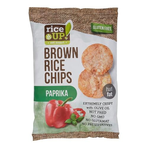 رايس أب | رقائق أرز بالحبوب الكاملة بنكهة البابريك...