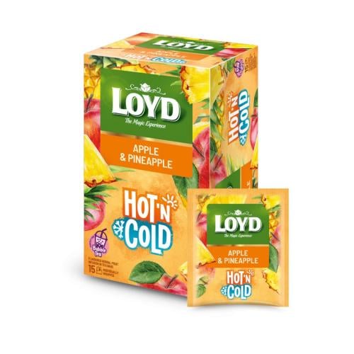 لويد | شاي أعشاب بنكهة التفاح والأناناس | 15 ظرف |...