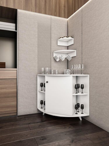 ركن قهوة | دولاب ركن قهوة زاوية