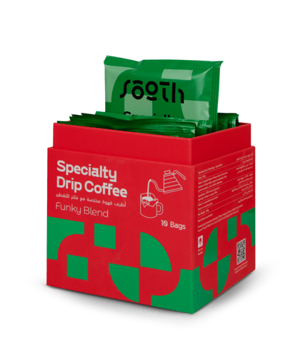 سوذ | أظرف قهوة مختصة | خلطة فانكي | 10 أظرف | 12...