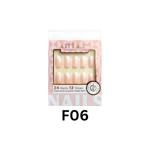 أظافر جل جاهزة فرنش لا تحتاج الى غراء